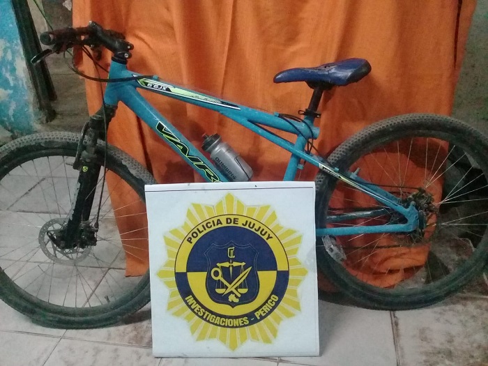 Brigada de Perico recupera bicicleta robada