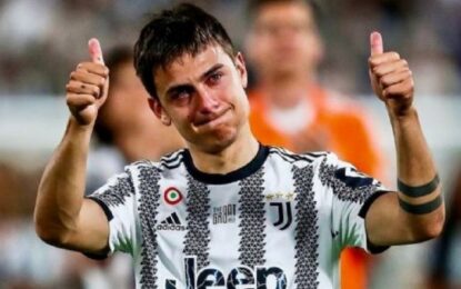 Juventus despidió de forma emotiva a Paulo Dybala