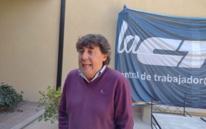 El referente de la CTA Pablo Micheli pidió “se instale un régimen democrático en Jujuy”