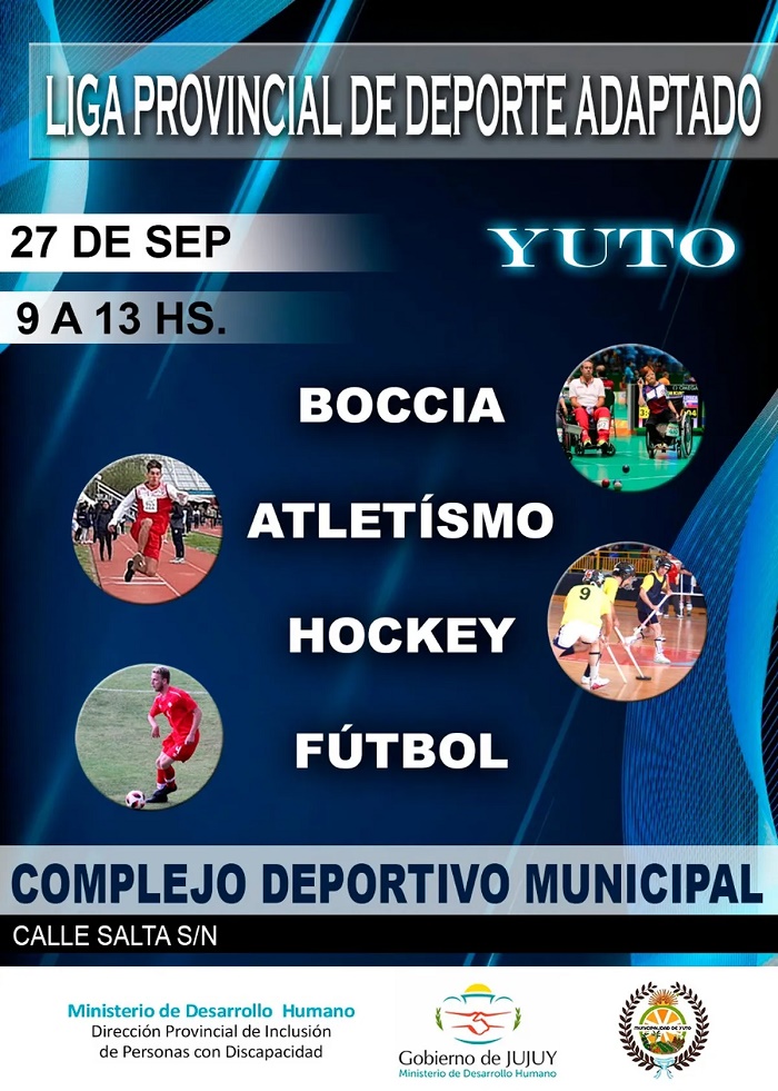 Liga Provincial de Deporte Adaptado en Yuto