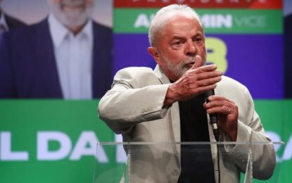 Lula da Silva: “La segunda vuelta será la primera oportunidad para tener un debate cara a cara con Bolsonaro”