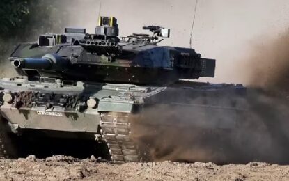 Alemania autorizó el envío de tanques “Leopard” a Ucrania