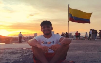 Estudiante de Ingeniería de la UNJu finalizó su viaje de intercambio académico en Colombia