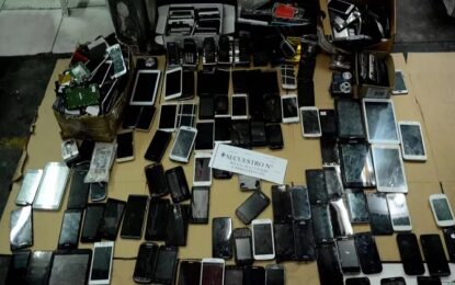Mega operativo en Jujuy permite recurar 1.500 celulares robados