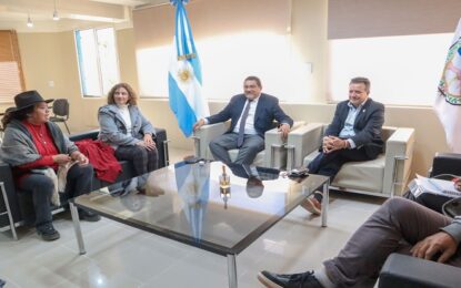 El rector de la UNJu mantuvo una reunión de trabajo con el intendente de La Quiaca
