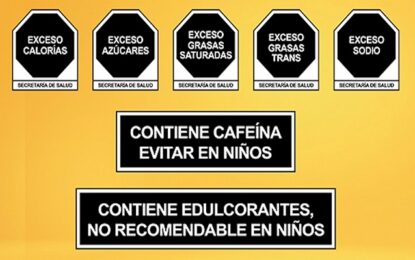 Recomiendan que en kioscos escolares no se ofrezcan alimentos ni bebidas con sellos de advertencia nutricional