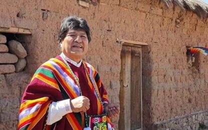 Evo Morales descartó huir de Bolivia