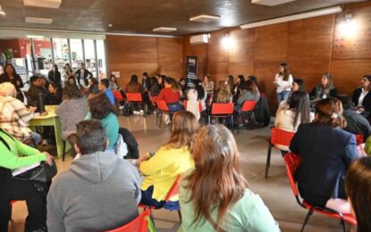 Se dicto una capacitación de cuidado de las infancias y adolescencias en el NIDO Cuyaya