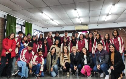 La Defensoría del Pueblo dictó el taller “Proyecto de vida” en la Escuela de Minas