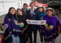 Sadir estuvo presente en la apertura de la Feria Campesina Pucará