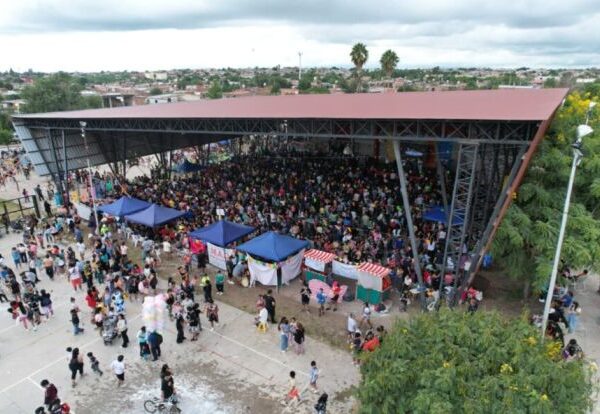Gran concurrencia en el Carnaval de las Infancias en Alto Comedero