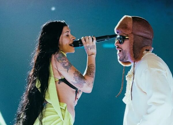 Cazzu, la invitada especial en el segundo show de Bad Bunny en River