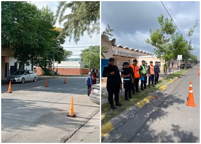 Operativos cerrojo: Intenso control de motovehículos en la Capital