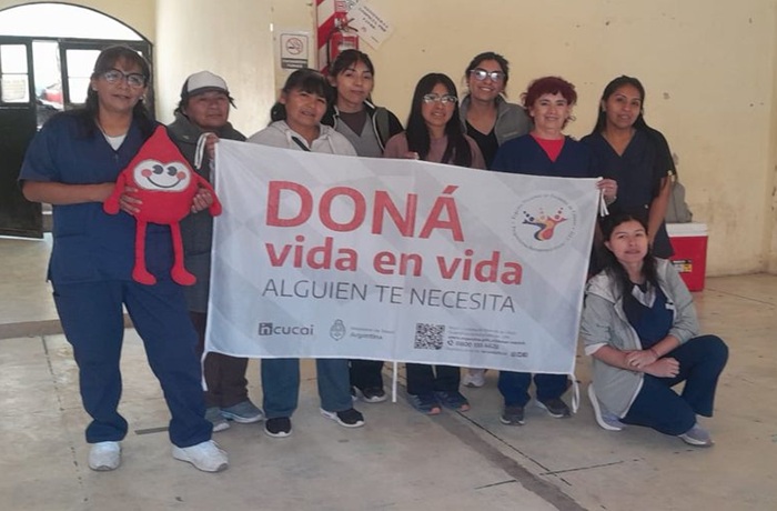 Gran respuesta en Humahuaca: Más de 70 donantes voluntarios participaron de la colecta de sangre