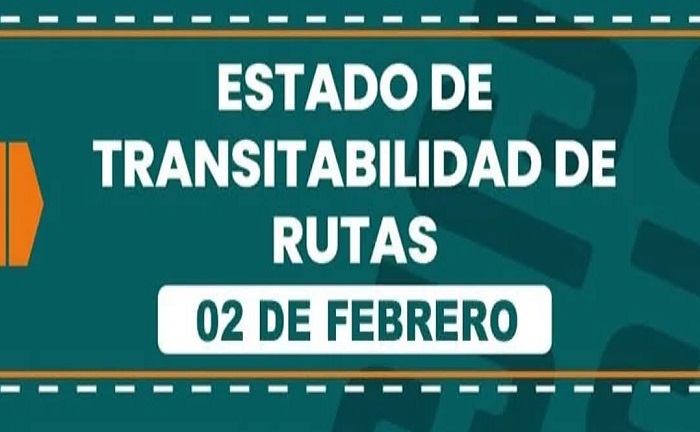 Estado de las rutas en Jujuy hoy 2 de febrero