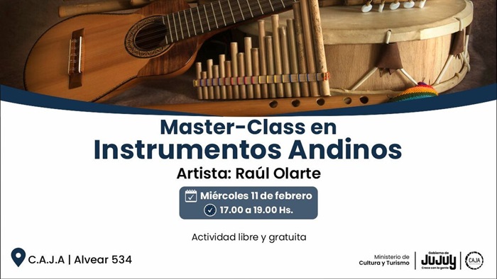 Master-Class en Instrumentos Andinos: Una propuesta para revalorizar la música de raíz