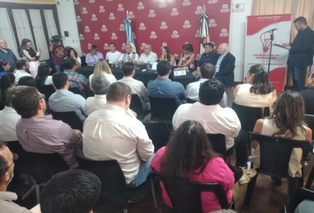 Positiva reunión entre el municipio de San Pedro, el Ministerio de Producción y emprendedores