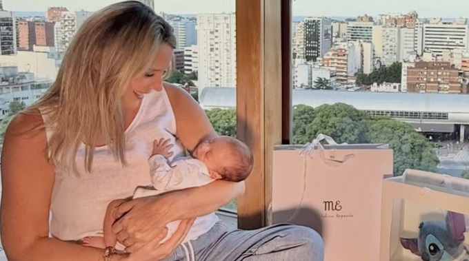 Rocío Marengo, emocionada por los dos meses de su bebé Isidro Fort