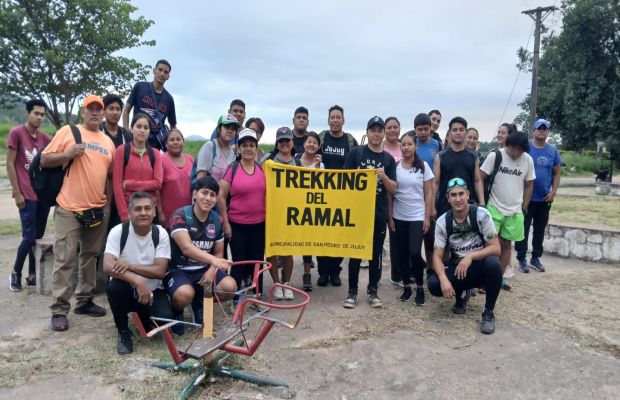 El municipio de San Pedro continúa con el trekking hacia Las Pichanas