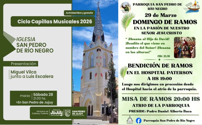 Ciclo de Capillas Musicales 2026 e informe por el Domingo&hellip;