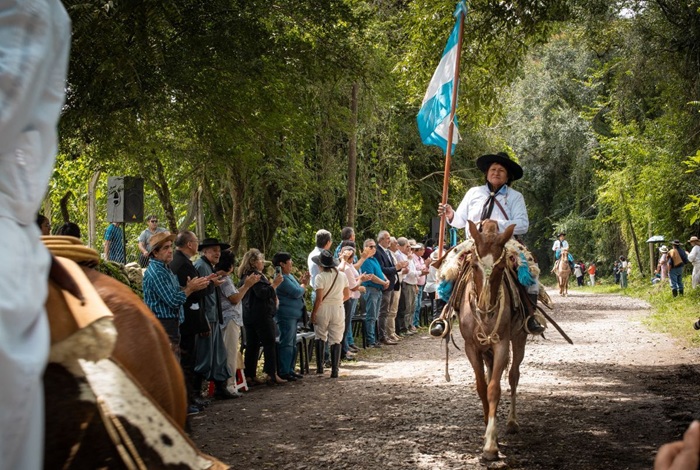 Cultura acompañó el acto por la Reconquista de Jujuy en San Antonio