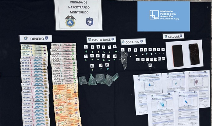 El MPA desarticuló un punto de venta “delivery” de drogas&hellip;