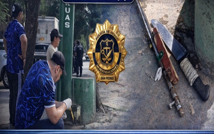 Secuestran armas caseras en pleno centro de San Pedro