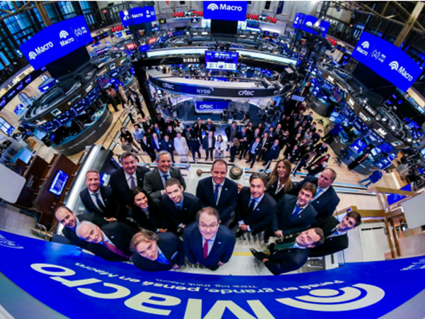 Banco Macro celebra 20 años en la bolsa de nueva york: Solidez internacional y compromiso con el futuro de Argentina