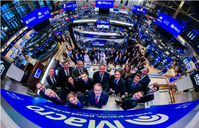Banco Macro celebra 20 años en la bolsa de nueva&hellip;