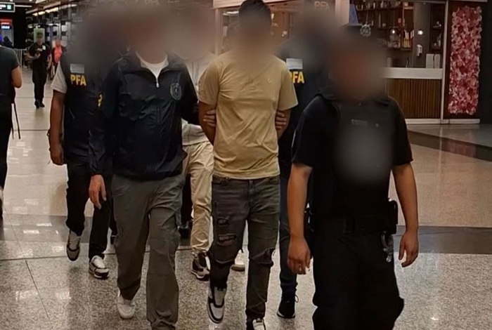 El DFI de la PFA expulsó a tres ciudadanos chilenos condenados por integrar una banda criminal armada