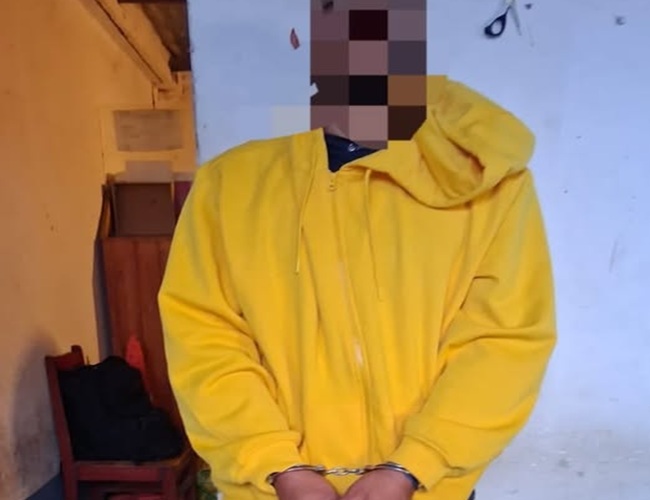 Unidad Regional 8: Capturan a un sujeto con pedido de comparendo vigente por violencia de género