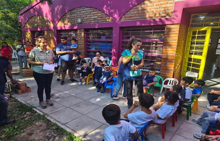 Capacitación en Huertas Agroecológicas en el JIN 16 de barrio Ciudad de Nieva