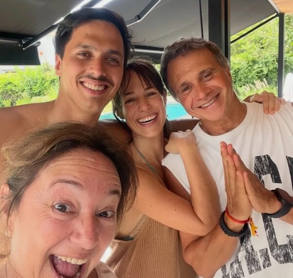 La felicidad de Sergio Lapegüe: “¡Voy a ser abuelo!”