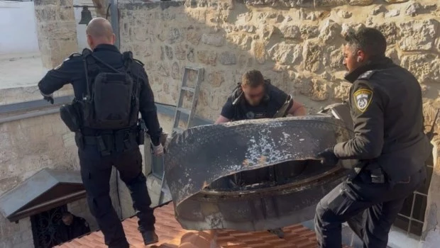 Un misil iraní impactó a metros del Muro de los Lamentos