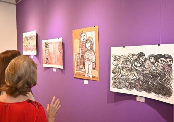 Inauguraron la muestra “Mujeres” en homenaje a la artista jujeña Gabriela Alcoba