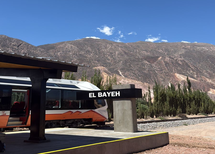 El nuevo apeadero del Tren Solar de la Quebrada será inaugurado este domingo