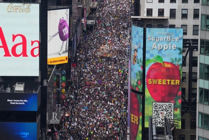 Millones de norteamericanos protestaron contra la guerra de Trump y&hellip;