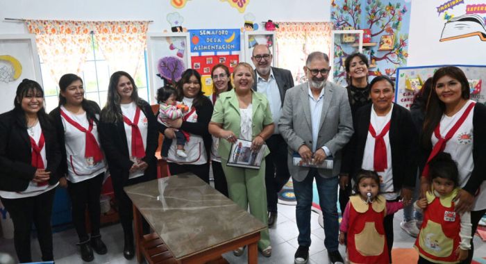 El intendente capitalino inauguró una sala pedagógica en el CDI “Carita de Luna” de Alto Comedero