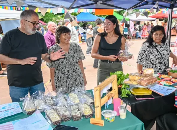 El CPV del barrio Malvinas fue escenario de la Kermes “Saberes y Sabores