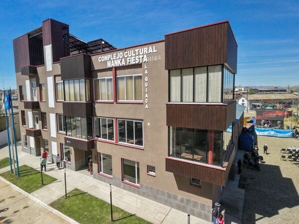Sadir participó en la inauguración del Complejo Cultural «Manka Fiesta» en La Quiaca