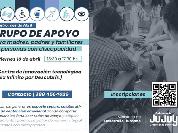 Grupo de apoyo para madres, padres y familiares de personas con discapacidad