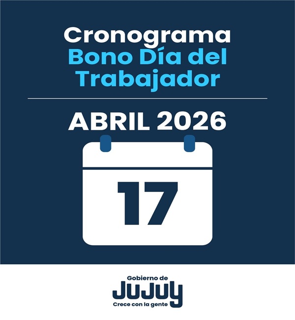 Este viernes 17 de abril se acredita el bono por…