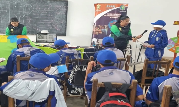 Importante curso para los integrantes la Banda Infanto Juvenil de San Pedro