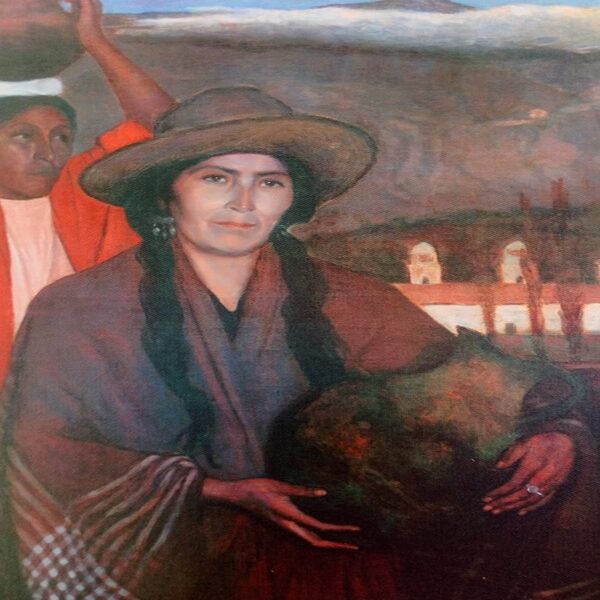 “Hacia la chichería” del pintor José Antonio Terry quiere volver a Tilcara