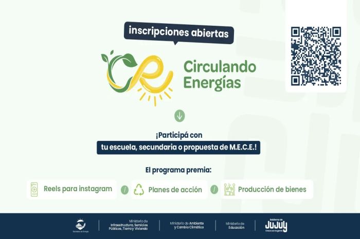 Convocan a escuelas y estudiantes de Jujuy a participar de&hellip;