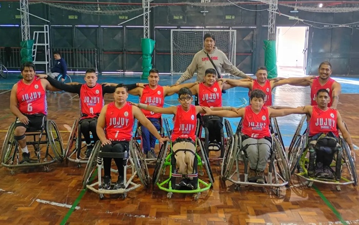 Jujuy Básquet Adaptado debuta en la Liga Nacional con grandes expectativas