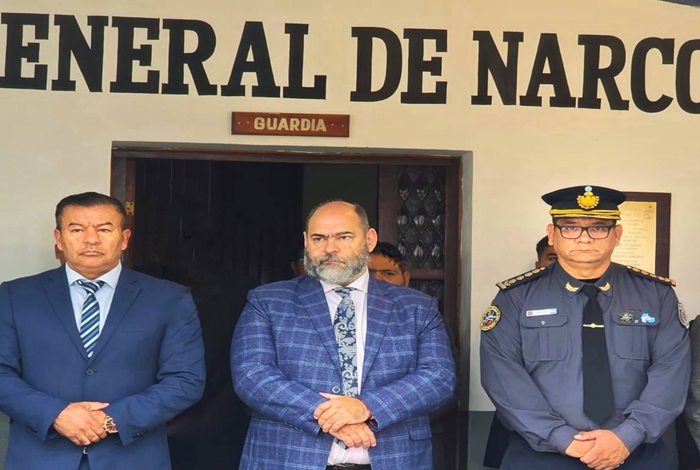 Asunción en la Dirección General de Narcotráfico de Jujuy