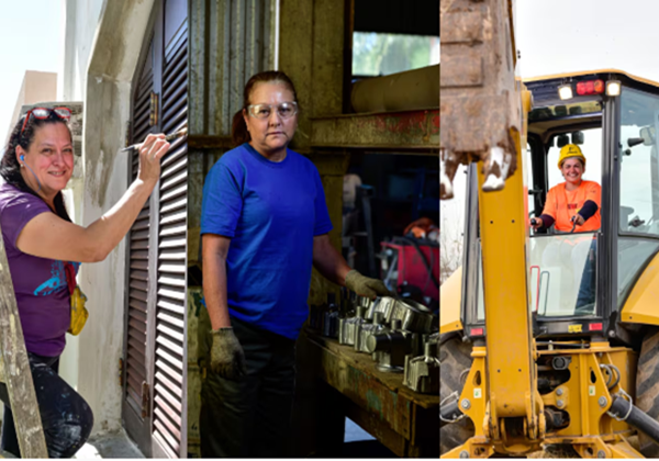 Charla panel sobre el rol y protagonismo de la Mujer en el ámbito laboral y comunitario