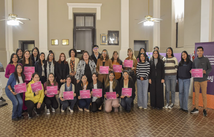 En El Carmen finalizó la formación en Ley Micaela con entrega de certificados