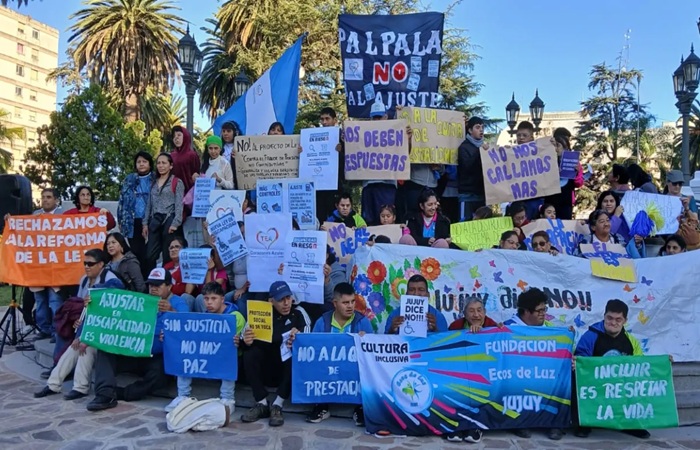 La discapacidad sigue en alerta: Importante movilización en Jujuy en&hellip;